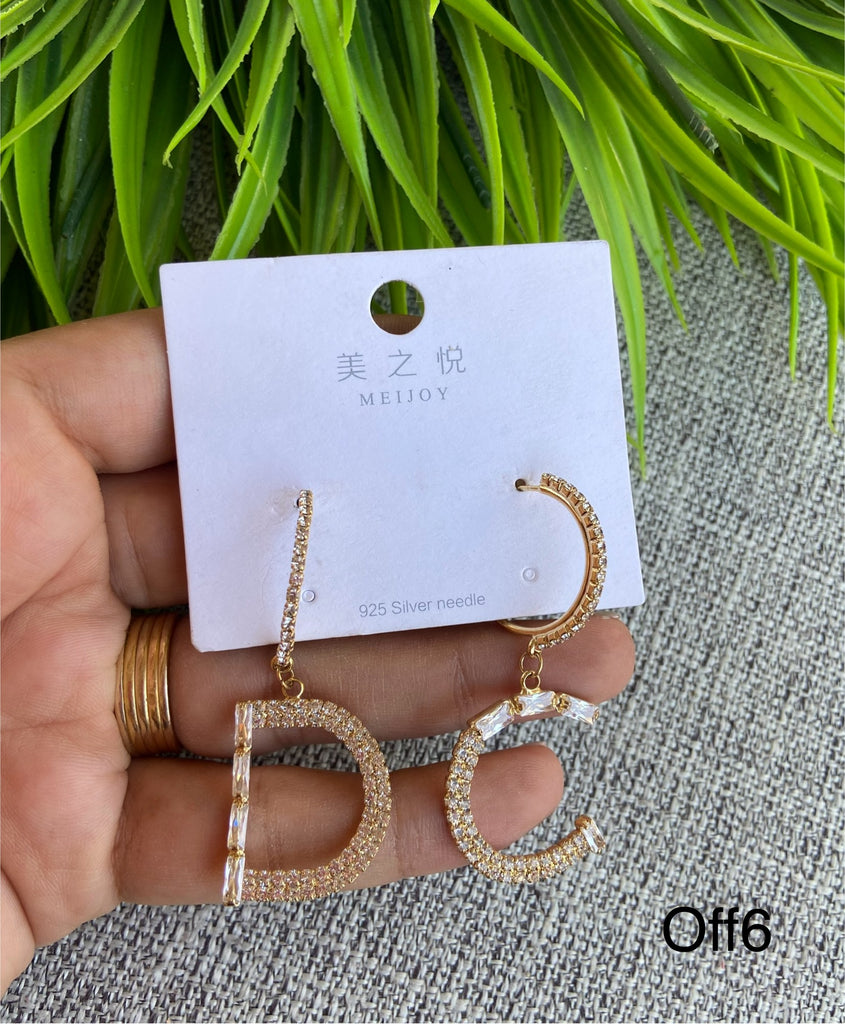 Simple earring plated only 40EGP (off6)