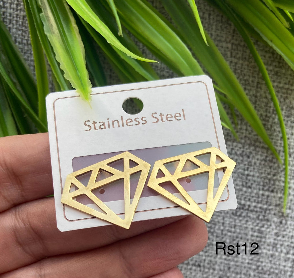حلق stainless steel ستانلس مش بيغيير لون السعر ٤٠ (rst12)