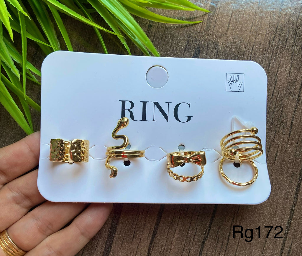 ٨ خواتم مقاسات مختلفة سعر المجموعة ٤٥ (rg172)