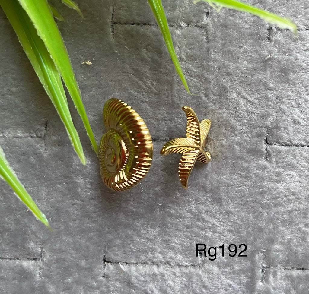 خاتم stainless steel free size ينفع كل المقاسات السعر ٣٠ (rg192)