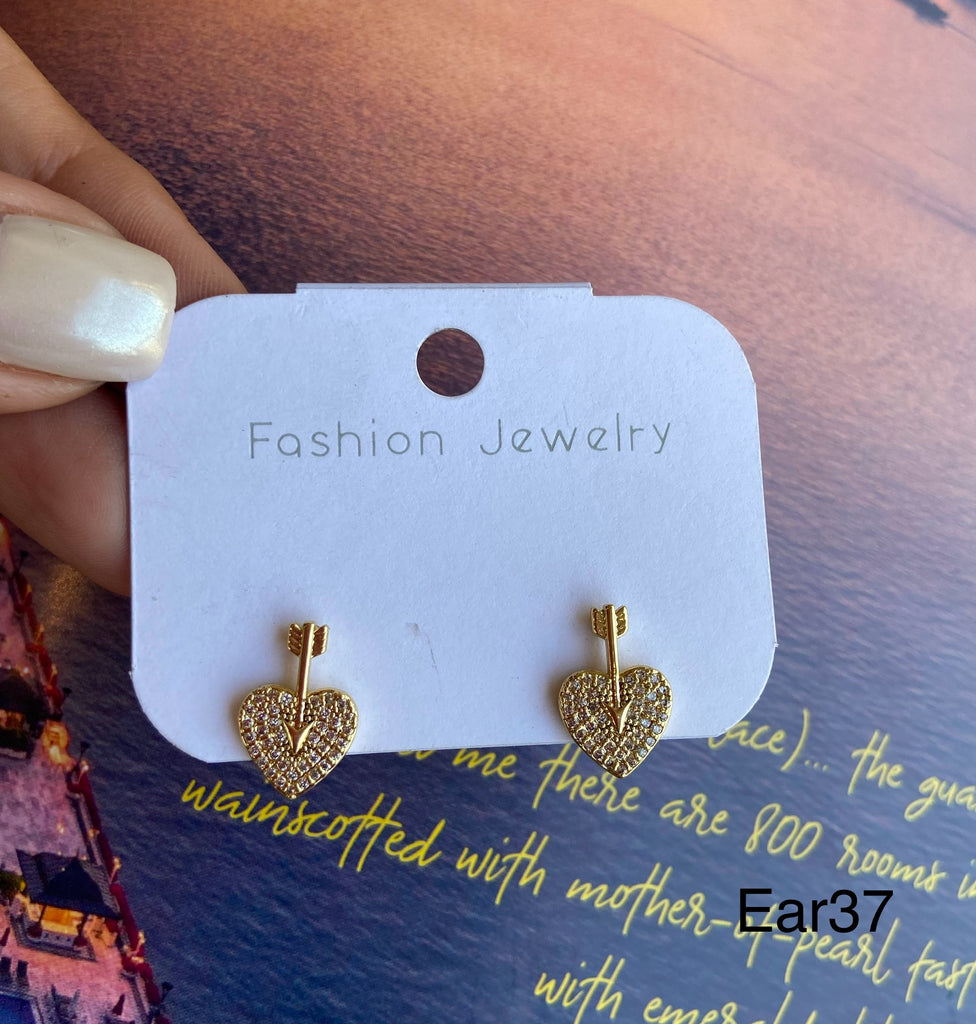 Simple earring plated only 40EGP (ear37)