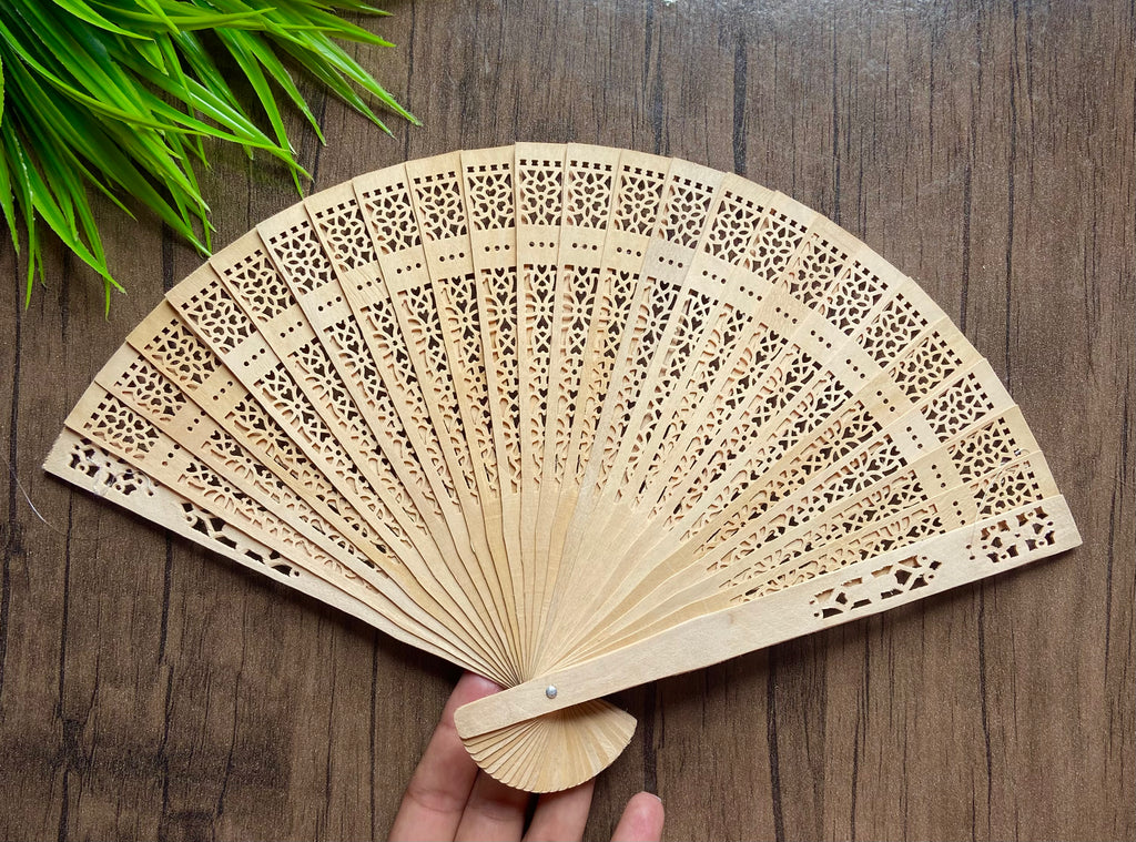 مروحة يد هواية خشب السعر ٤٠