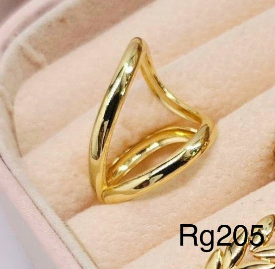 خاتم stainless steel free size ينفع كل المقاسات السعر ٣٠ (rg205)