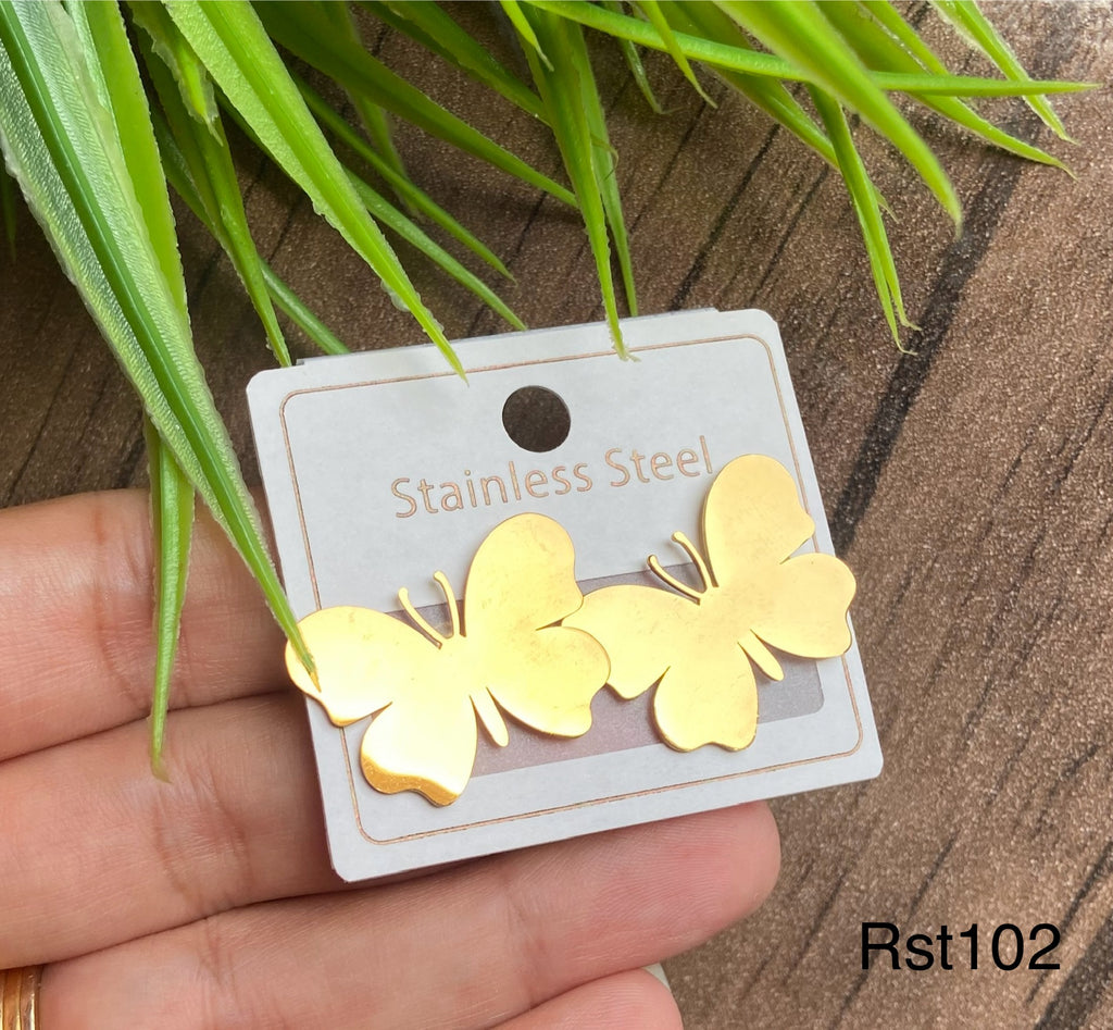 حلق stainless steel ستانلس مش بيغيير لون السعر ٤٠ (rst102)