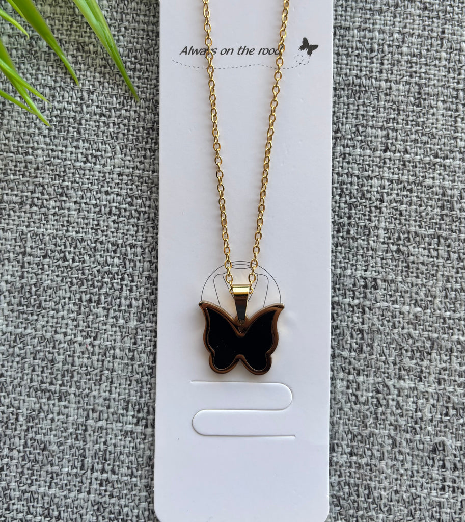 سلسلة stainless steel شكل فراشة السعر ٣٠
