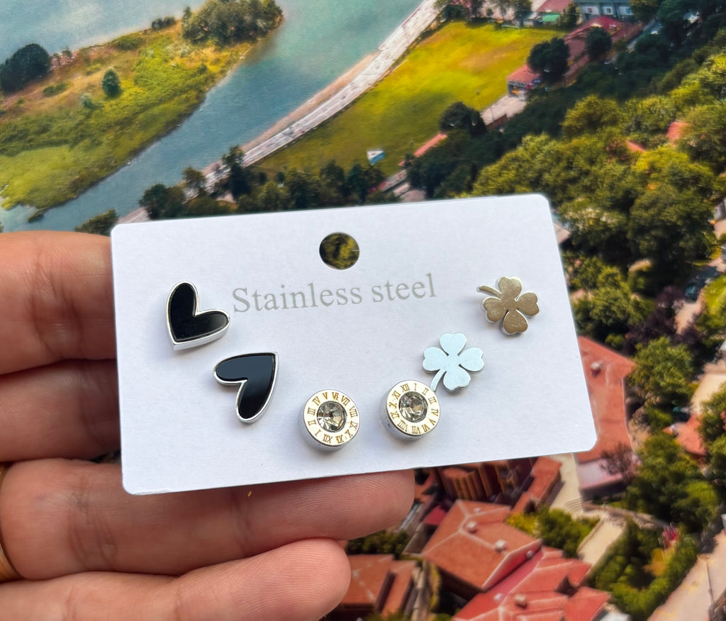 ٣ حلق stainless steel ستانليستيل تحفة🔥🔥🔥

السعر ٧٠