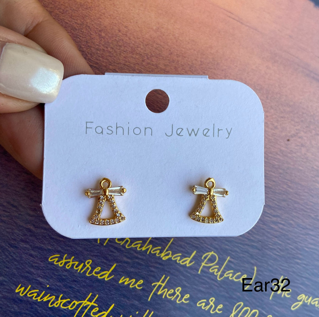 Simple earring plated only 40EGP (ear32)