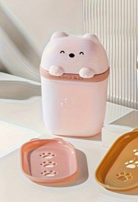 حافظة صابون قطة كيوت  السعر ٤٥🐱🧼

علبة صابون على شكل قطة كرتون شكلها عسول وعملية جداً، تنفع للمطبخ، الحمام، أو السفر.