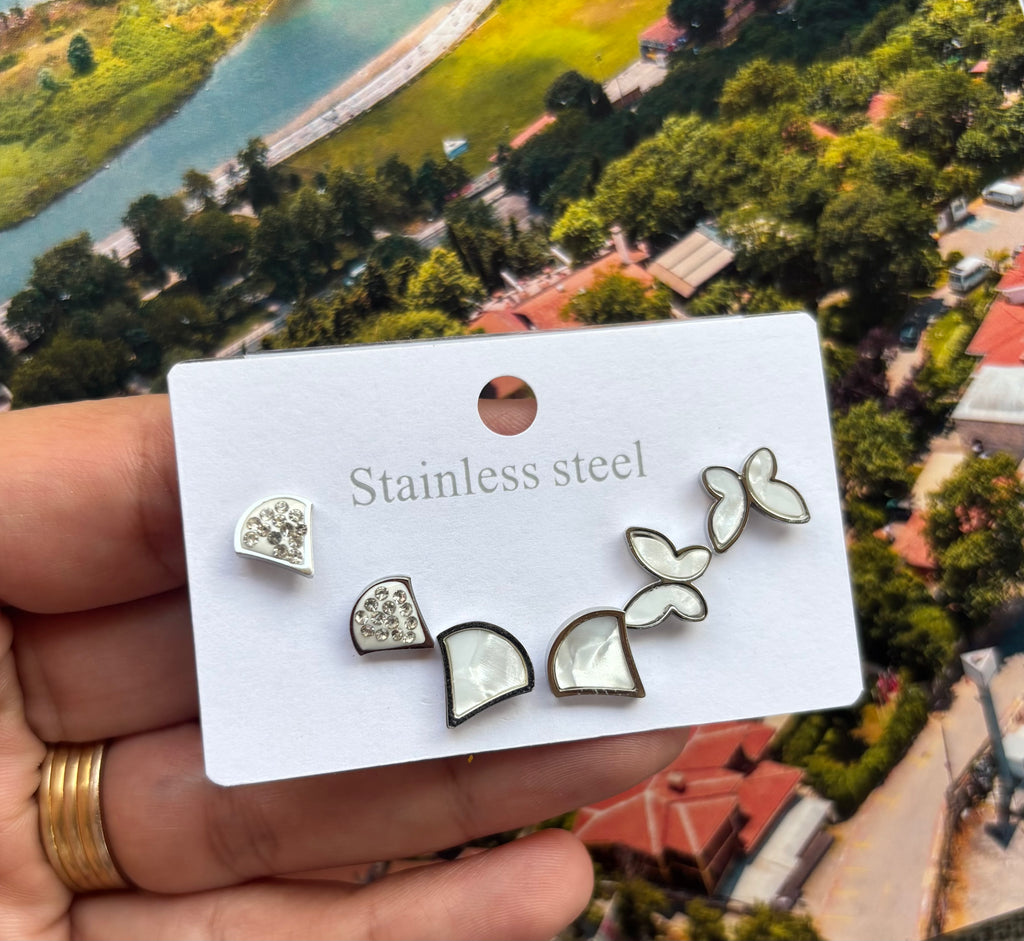 ٣ حلق stainless steel ستانليستيل تحفة🔥🔥🔥

السعر ٧٠