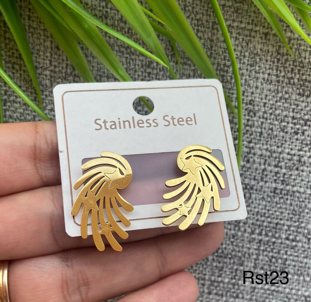 حلق stainless steel ستانلس مش بيغيير لون السعر ٤٠ (rst23)