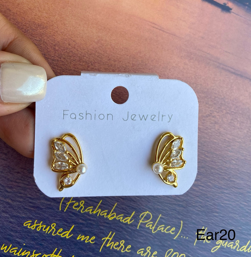 Simple earring plated only 40EGP (ear20)