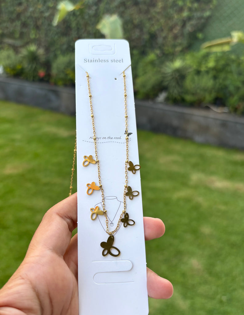 سلسلة فراشات stainless steel السعر ٧٠