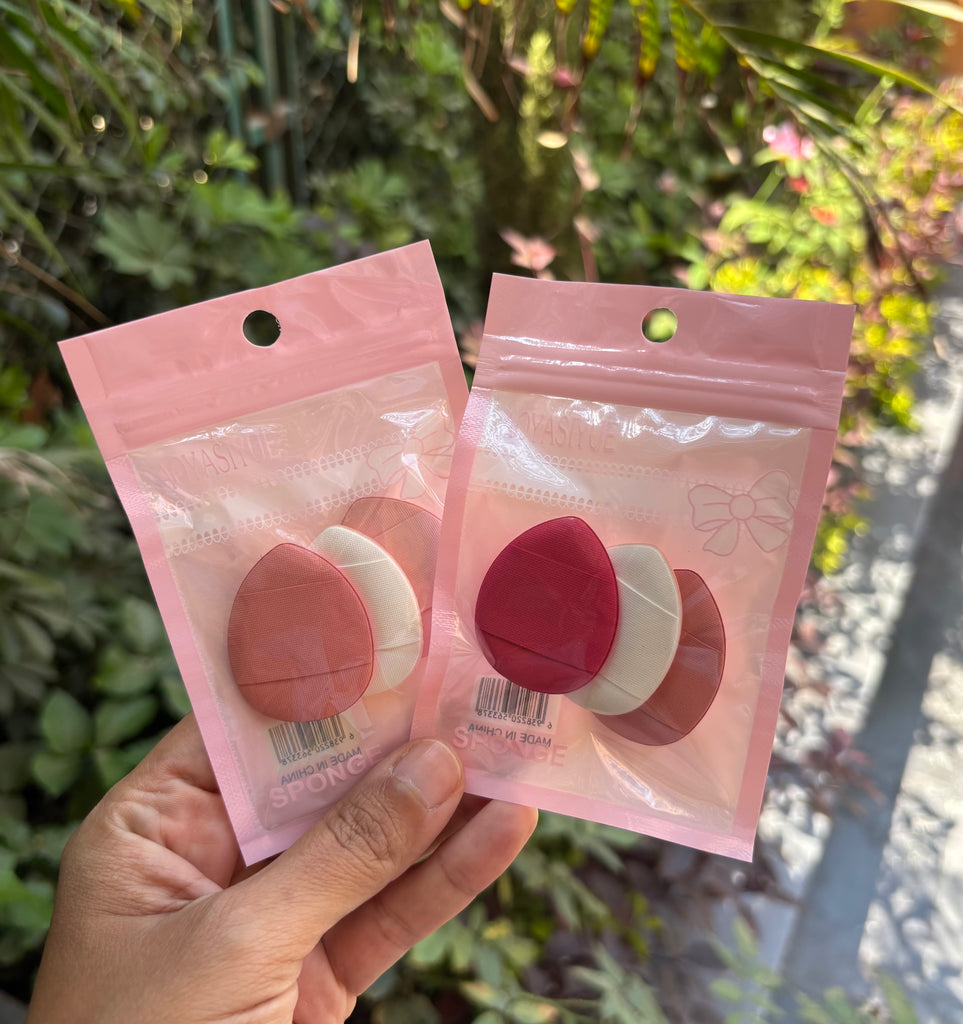 باف بودر ٣ قطع سعر الطقم ١٠ powder puff