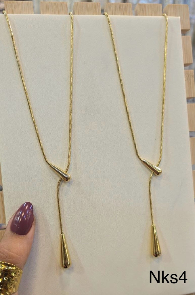 سلسلة ستانلس stainless steel  السعر ١٠٠ (nks4)