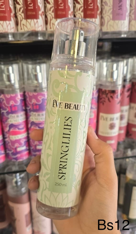 بادي سبلاش  Eve beauty body splash ٢٥٠ مل السعر ٨٠ (bs12)