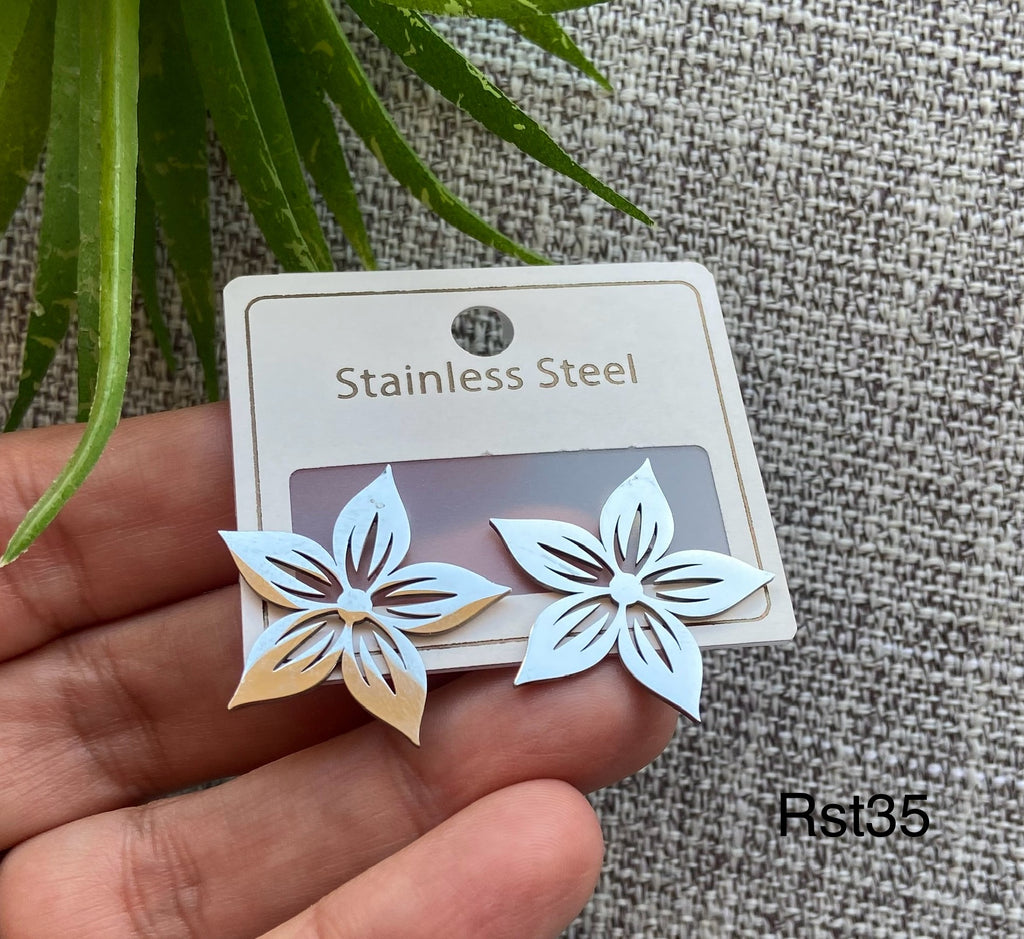 حلق stainless steel ستانلس مش بيغيير لون السعر ٤٠ (rst35)