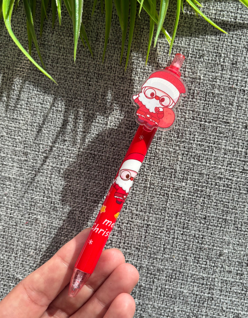 قلم جاف چيل تكه  سوسته
اشكال كريسماس ⛄🌲🎅
 
📌السعر ١٣