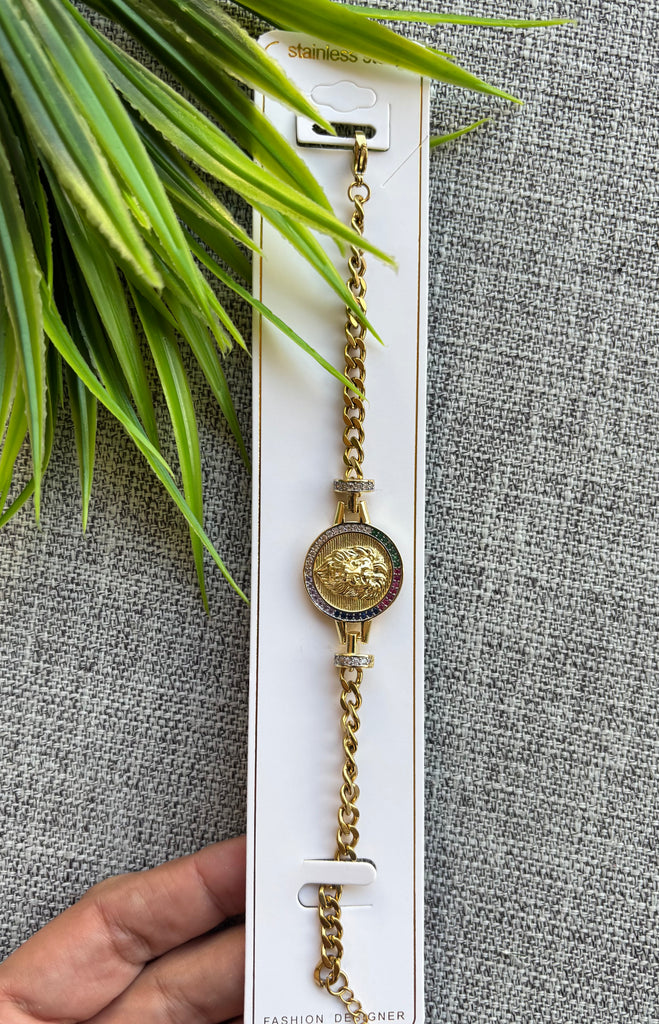 انسيال stainless steel pure و دلاية gold plated السعر ١٣٠
