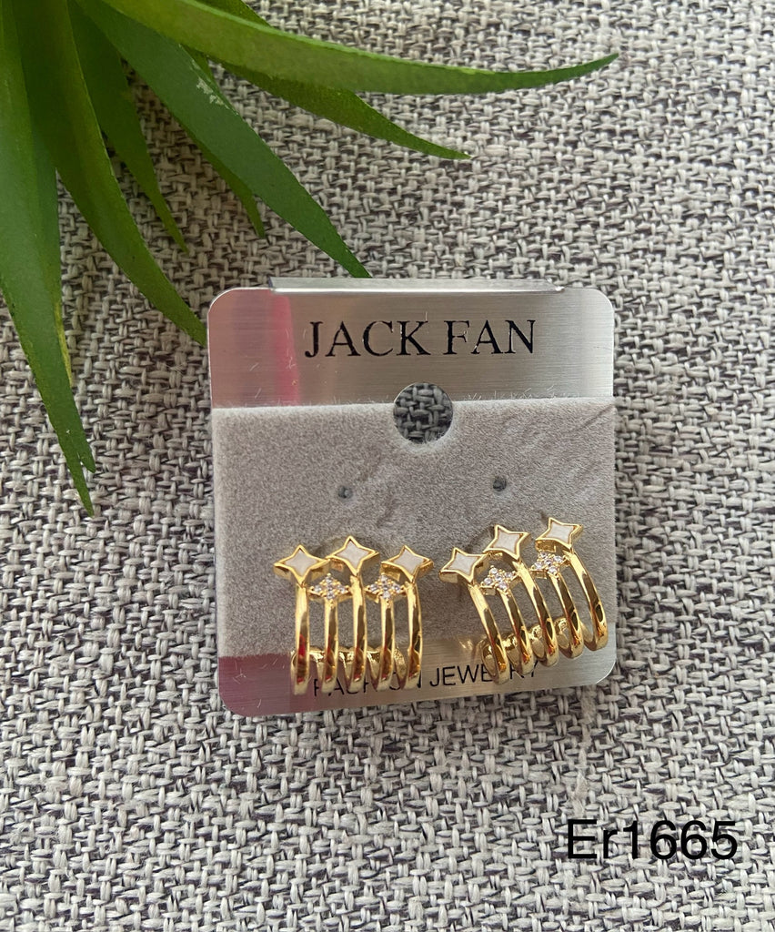 حلق Jack Fan مش بيغيير لون السعر ٣٠ بدل ٥٠ 💥💥 (er1665)
