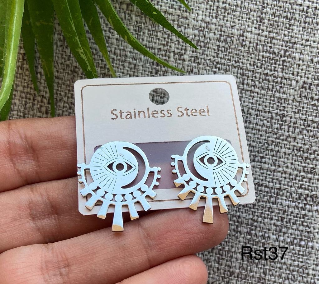 حلق stainless steel ستانلس مش بيغيير لون السعر ٤٠ (rst37)