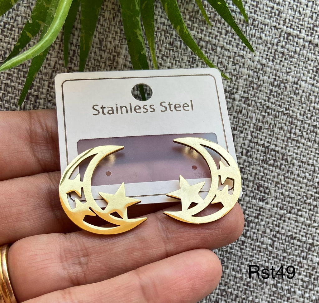 حلق stainless steel ستانلس مش بيغيير لون السعر ٤٠ (rst49)