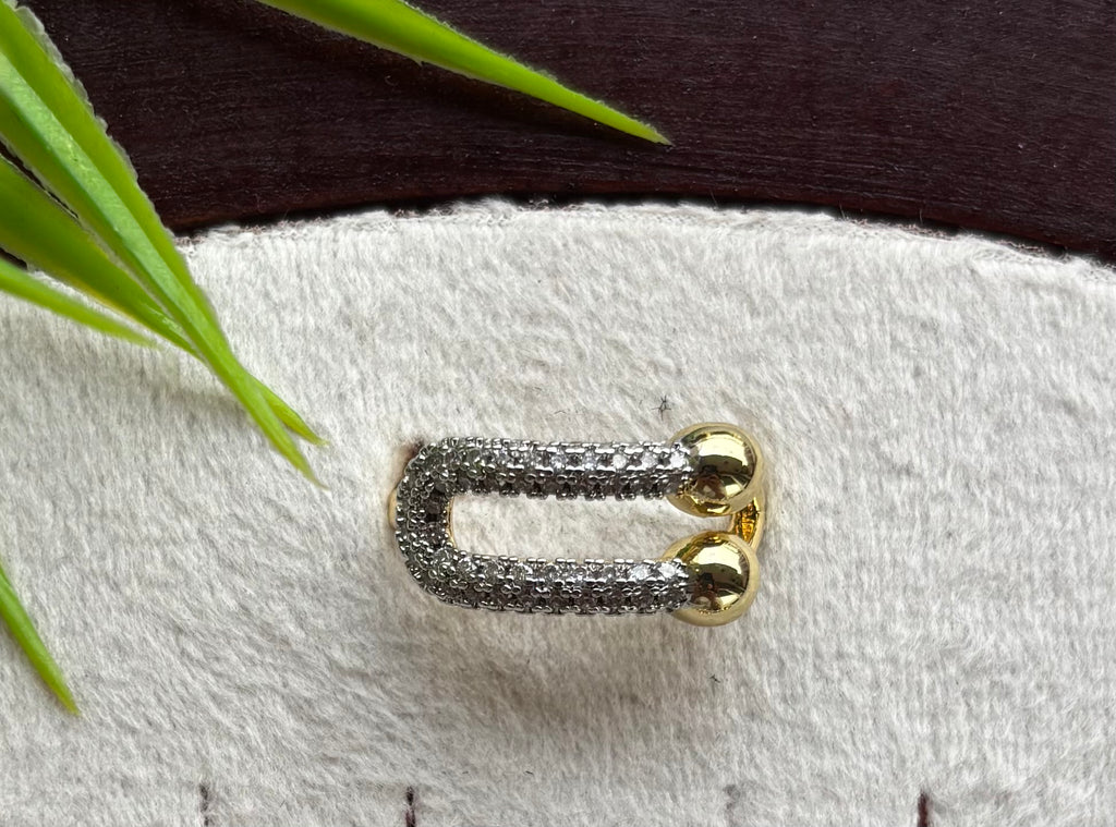 خاتم gold plated شبيه الدهب السعر ٧٠