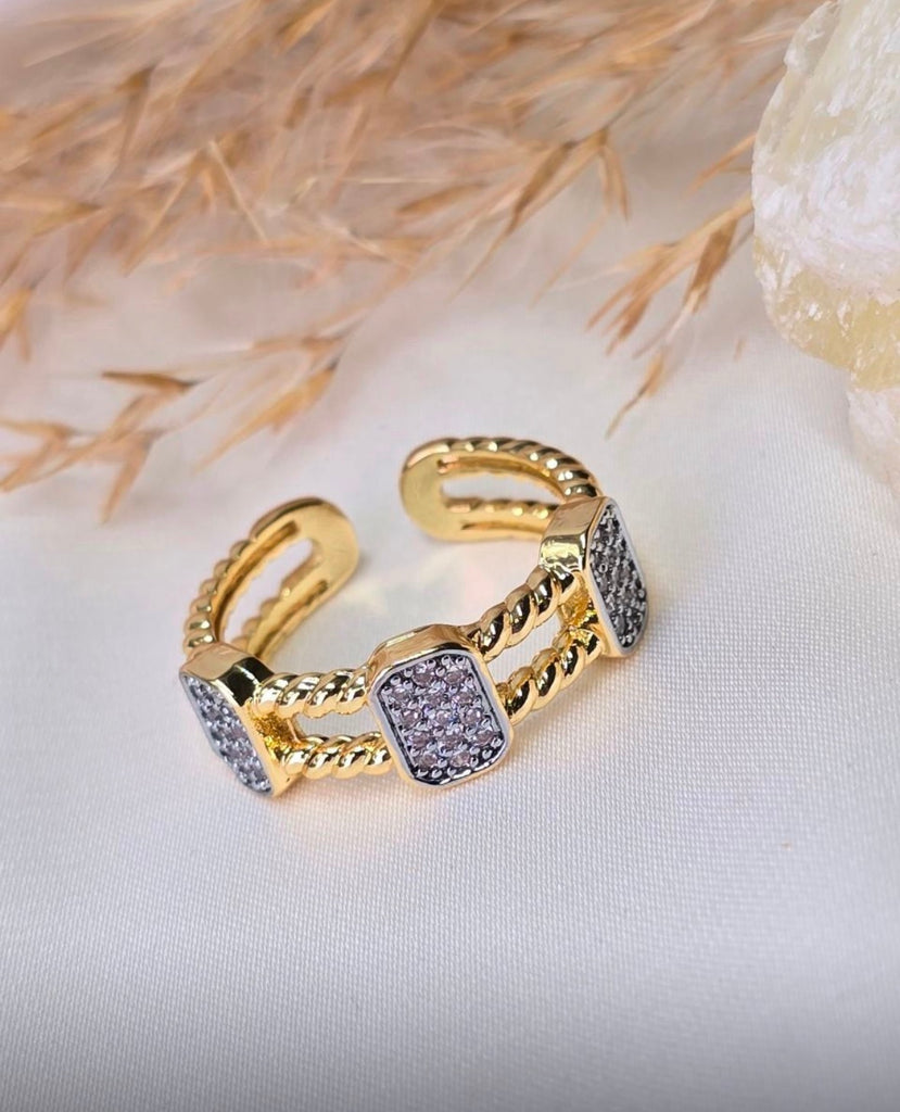 خاتم gold plated السعر ٩٠