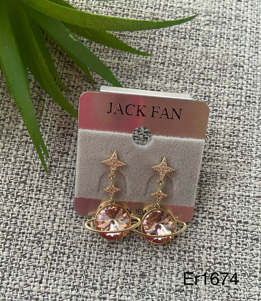 حلق Jack Fan مش بيغيير لون السعر ٣٠ بدل ٥٠ 💥💥 (er1674)