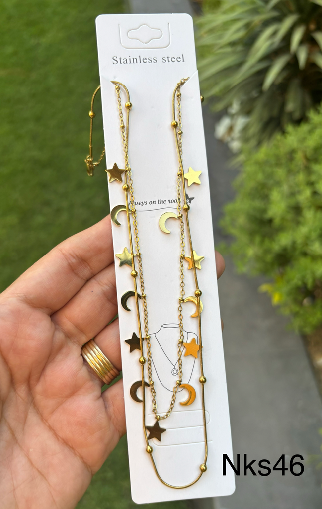 سلسلة stainless steel السعر ١٠٠ (nks46)
