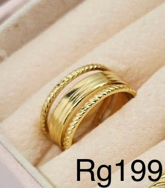 خاتم stainless steel free size ينفع كل المقاسات السعر ٣٠ (rg199)