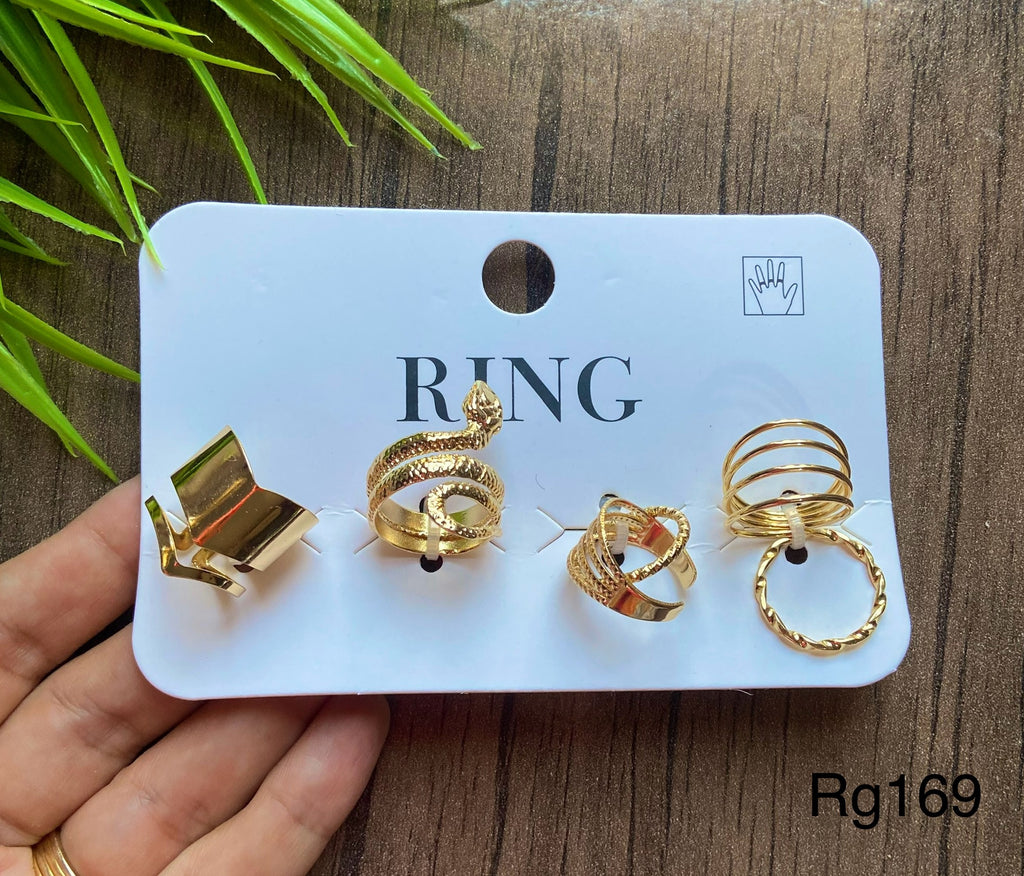 ٨ خواتم مقاسات مختلفة سعر المجموعة ٤٥ (rg169)
