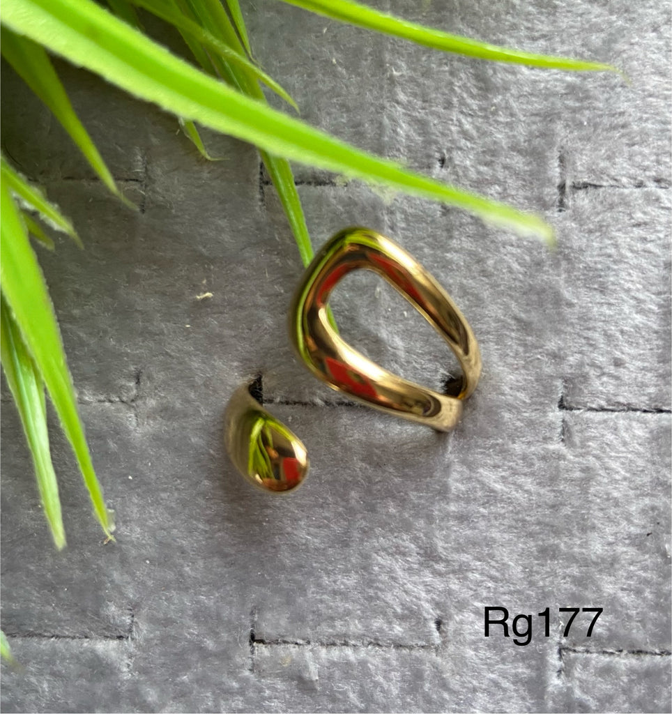 خاتم stainless steel free size ينفع كل المقاسات السعر ٣٠ (rg177)