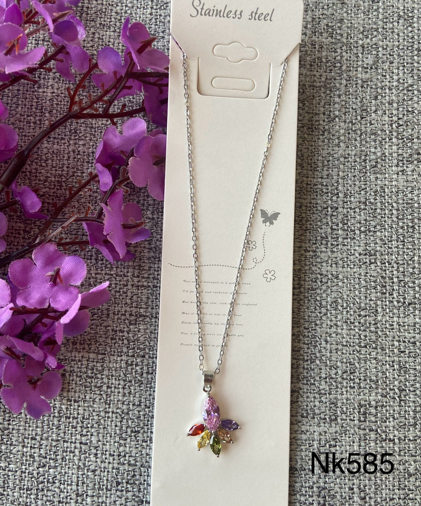 short necklace plated never change color only 50 EGP (nk585)