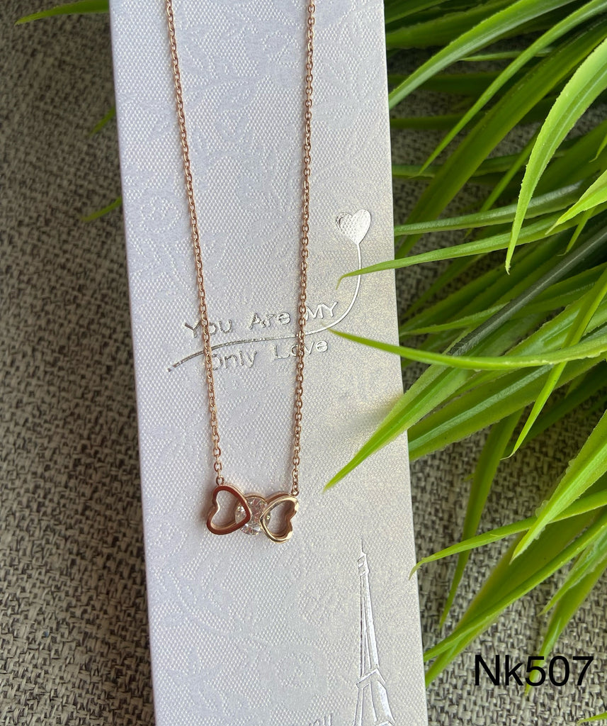 short necklace plated never change color only 50 EGP (nk507)