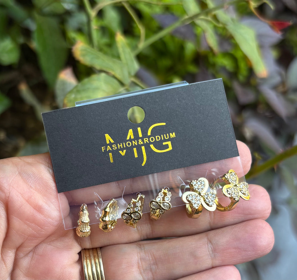 حلق مجموعه gold plated✨❤️
السعر ١٢٠ جديد