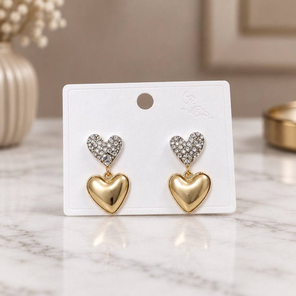 حلق gold plated✨❤️
السعر ٦٠