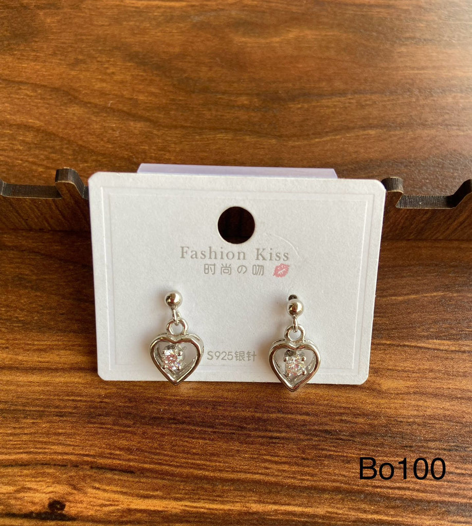 Simple earring plated only 40EGP (bo100)