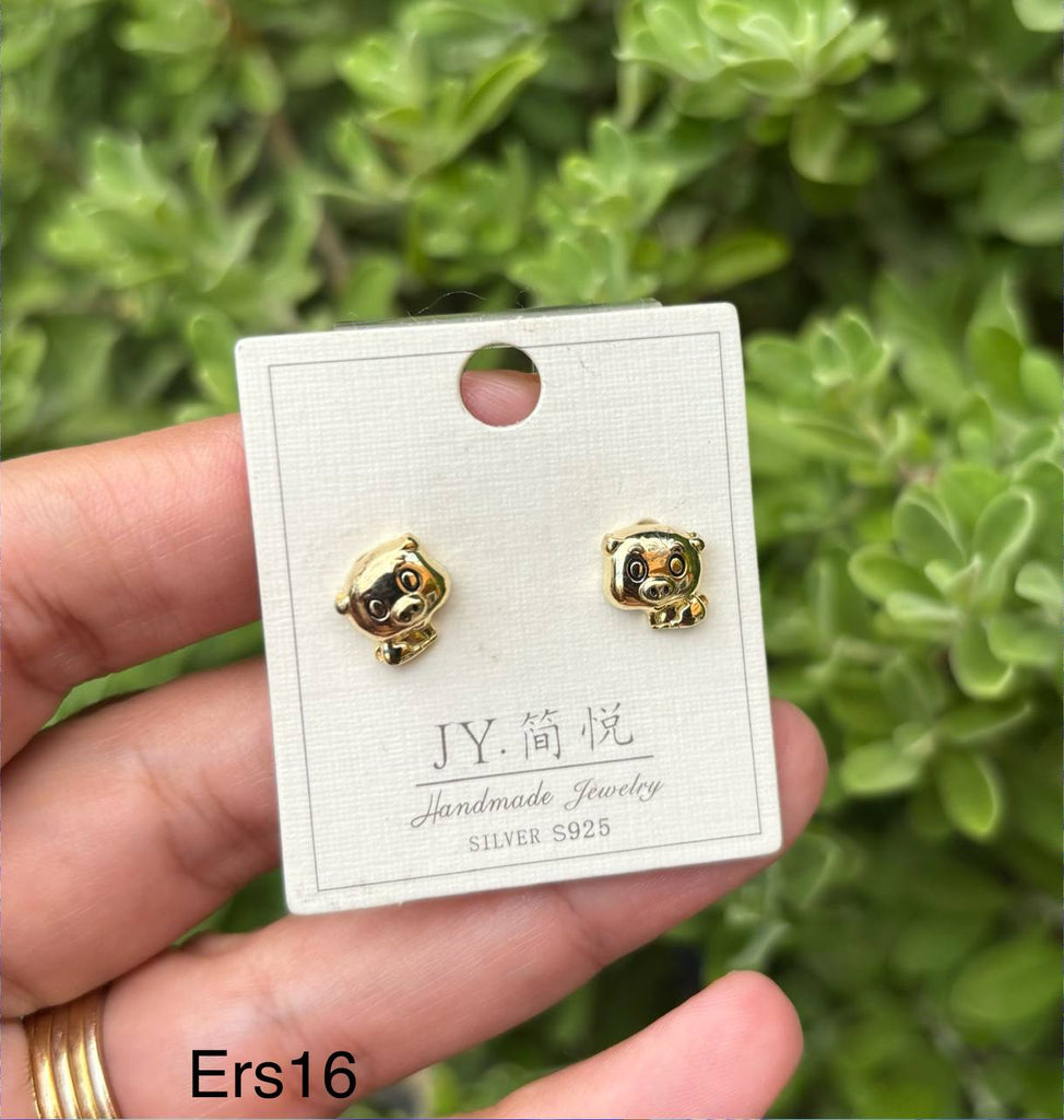 حلق فضة silver s925 السعر ٣٠ 🔥🔥 (ers16)