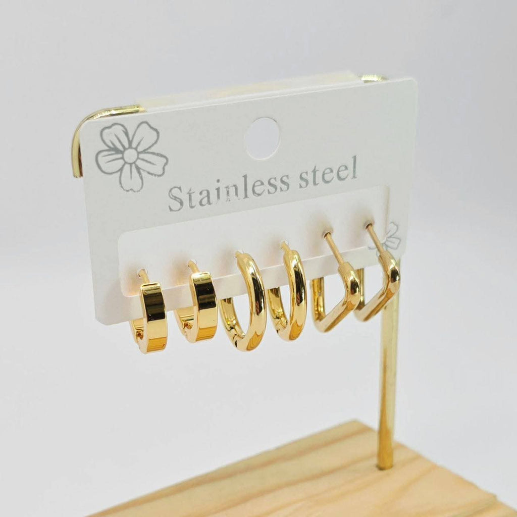 ٣ حلق stainless steel ستانليستيل تحفة🔥🔥🔥

السعر ٧٥