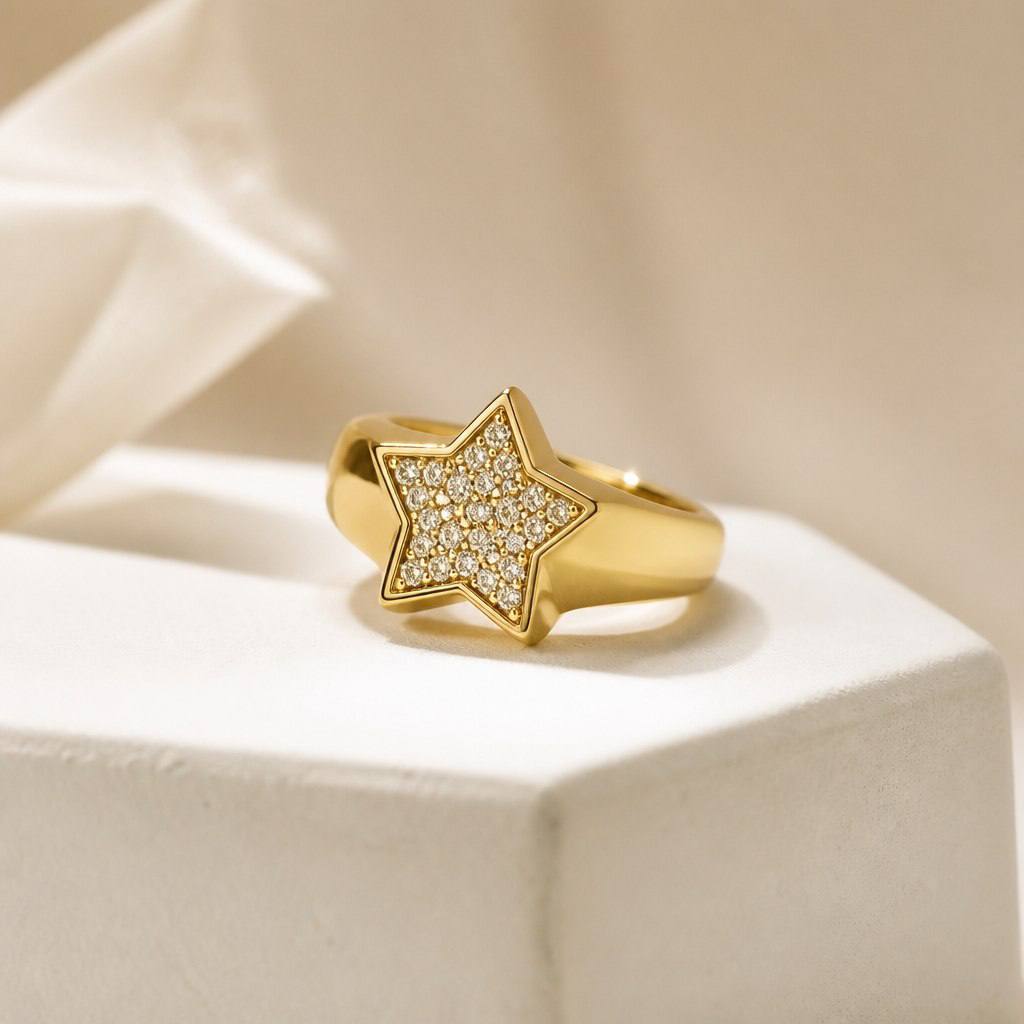 Pinky Ring♥️
Free size 
Gold plated
السعر  ٤٠