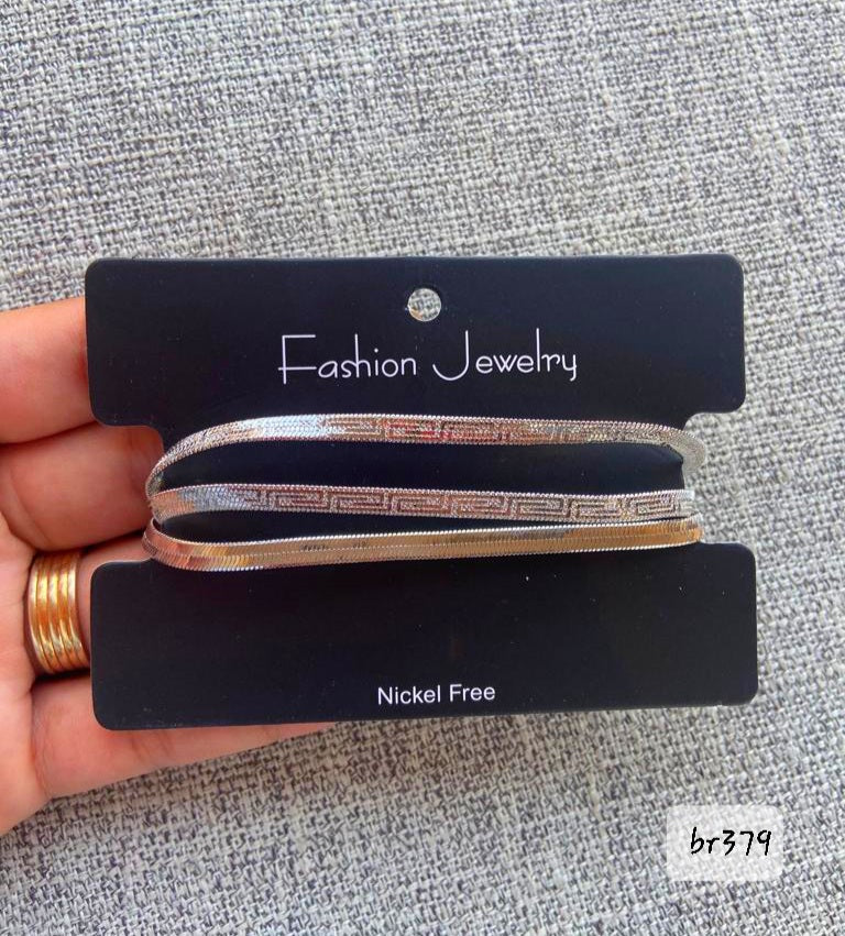 انسيال ادوار قفل مشترك لون سيلفر السعر ٣٠ (br379)