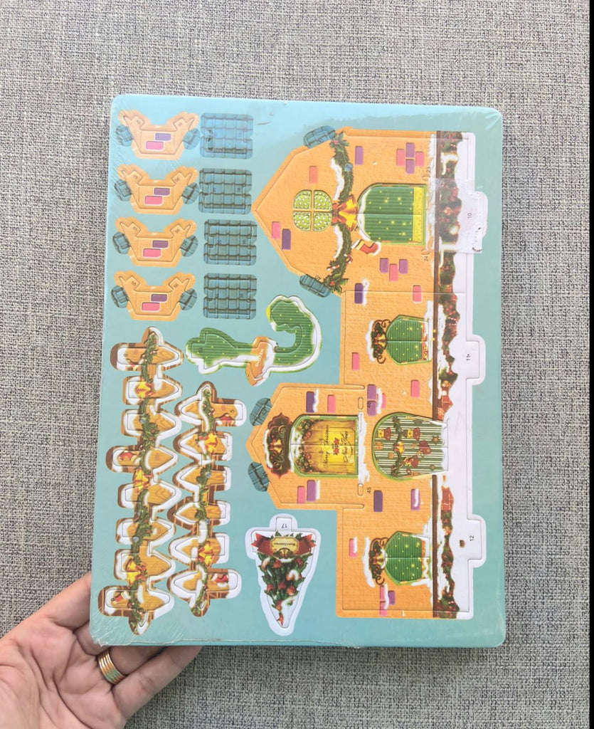 باذل 3D puzzle اشكال كريسماس السعر ٣٥