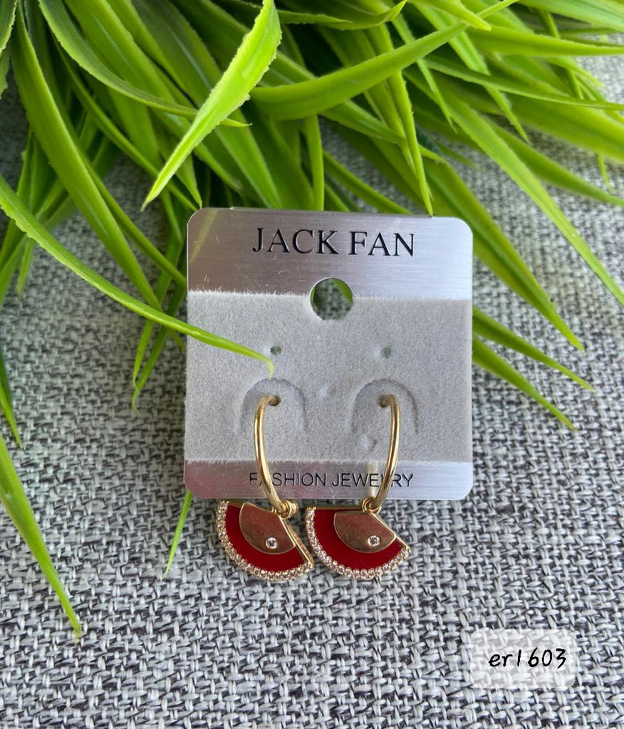 حلق Jack Fan مش بيغيير لون السعر ٣٠ بدل ٥٠ 💥💥 (er1603)