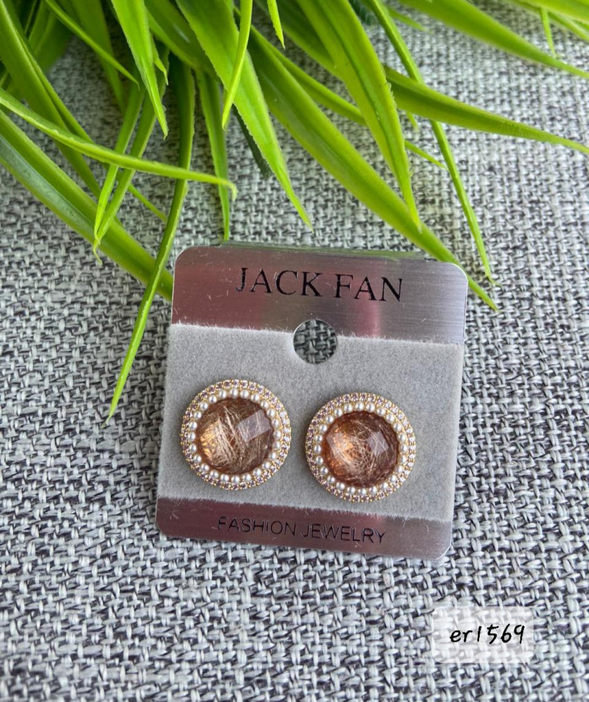 حلق Jack Fan مش بيغيير لون السعر ٣٠ بدل ٥٠ 💥💥 (er1569)