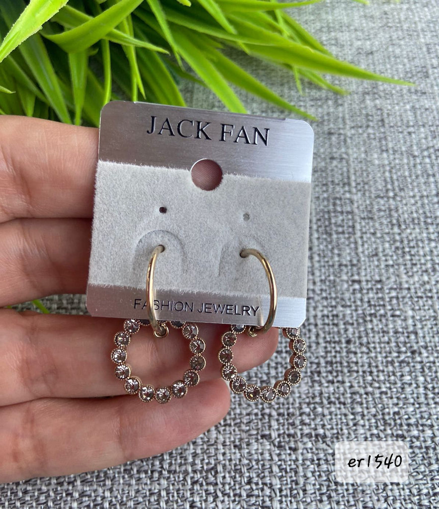 حلق Jack Fan مش بيغيير لون السعر ٣٠ بدل ٥٠ 💥💥 (er1540)