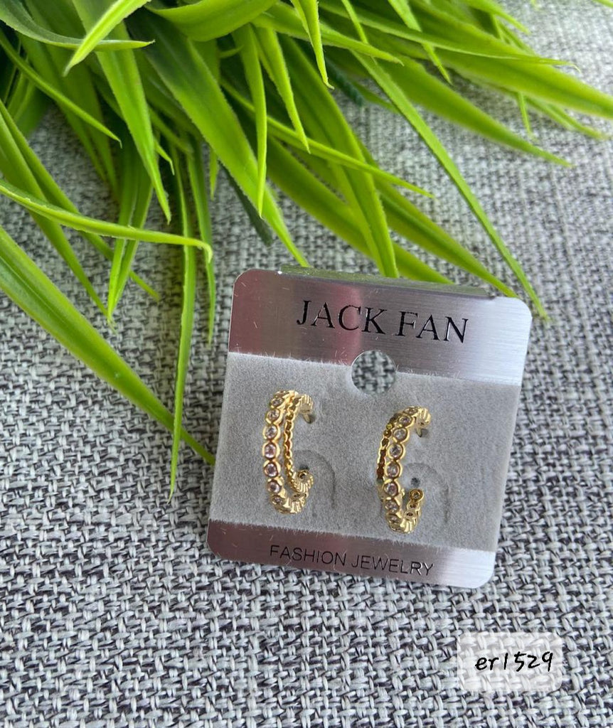 حلق Jack Fan مش بيغيير لون السعر ٣٠ بدل ٥٠ 💥💥 (er1529)