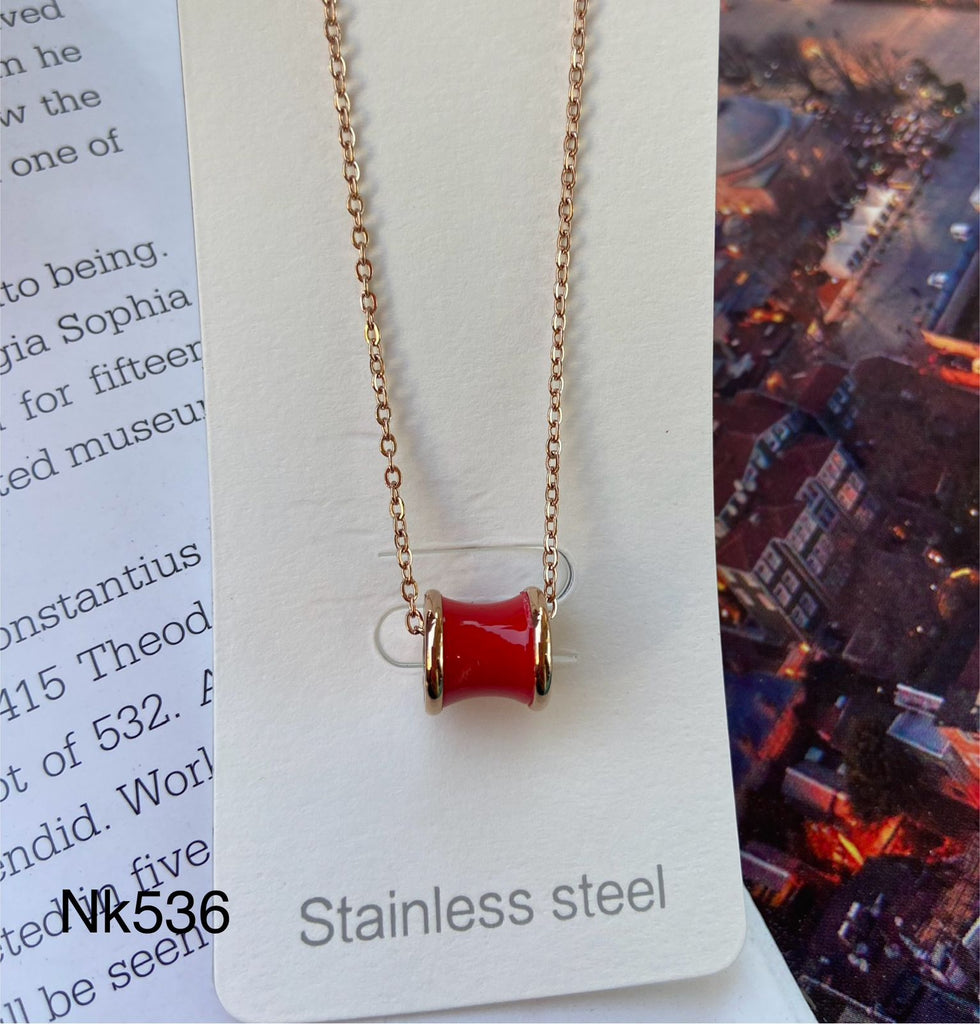 short necklace plated never change color only 50 EGP (nk536)