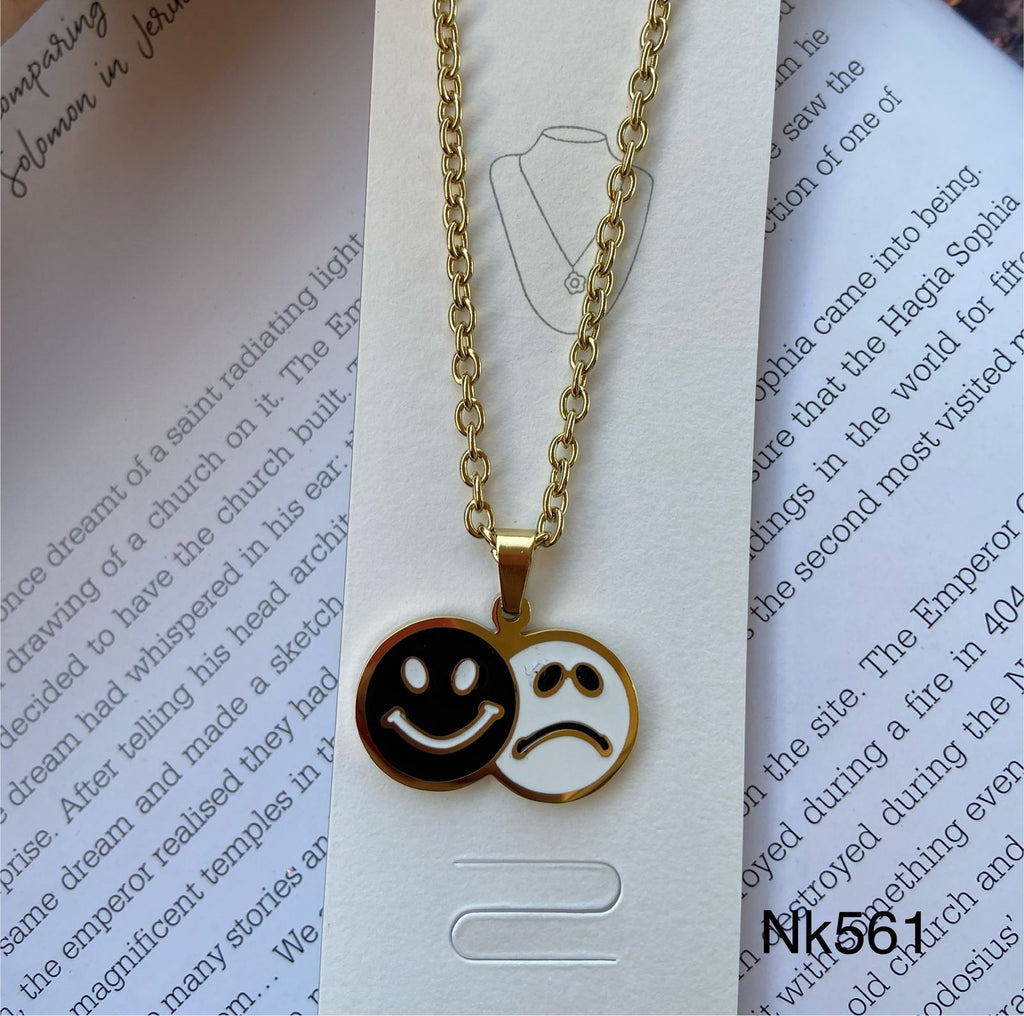 short necklace plated never change color only 50 EGP (nk561)