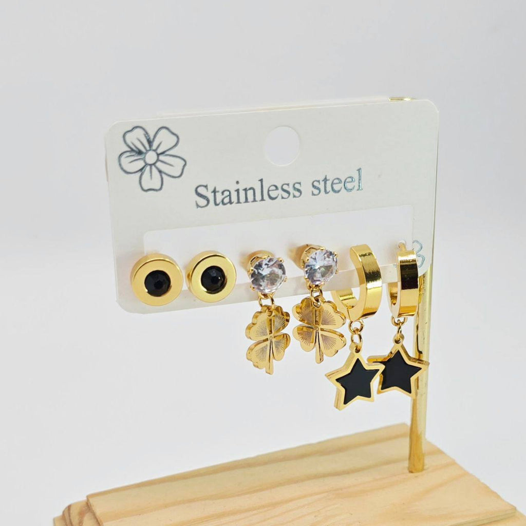 ٣ حلق stainless steel ستانليستيل تحفة🔥🔥🔥

السعر ٧٥ نجمة