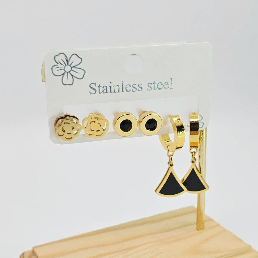 ٣ حلق stainless steel ستانليستيل تحفة🔥🔥🔥

السعر ٧٥